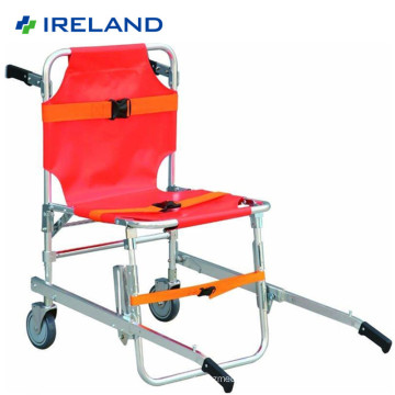 DW-ST008 Chaise d&#39;évacuation de secours en alliage d&#39;aluminium avec roues